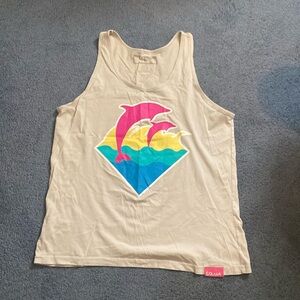 Pink Dolphin 🐬 Tank size Large